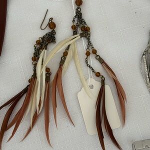 Bohemian Feather Earrings